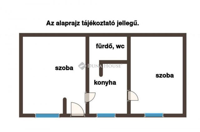 Eladó családi ház, Újpetrén 14.9 M Ft, 2 szobás