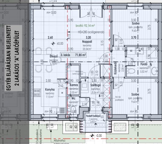 Eladó sorház, Hajdúnánáson, Reményi utcában 75.341 M Ft
