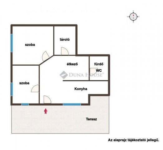 Eladó téglalakás, Kőröshegyen 64.9 M Ft, 2 szobás