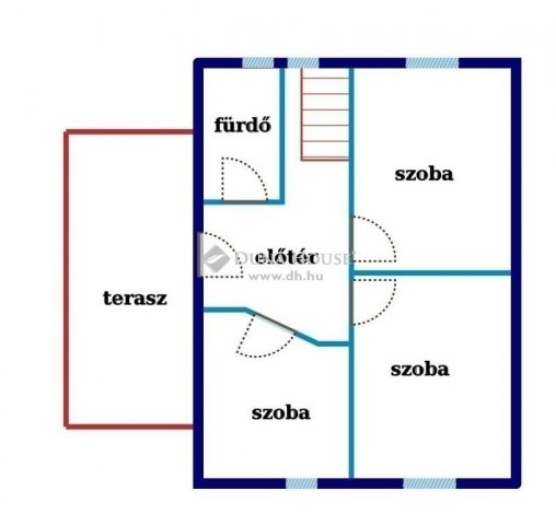 Eladó családi ház, Dunabogdányban 60 M Ft, 4+1 szobás
