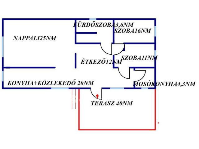 Eladó családi ház, Földesen 35 M Ft, 2 szobás