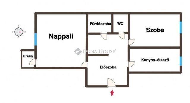 Eladó panellakás, Budapesten, IV. kerületben 69 M Ft, 2 szobás