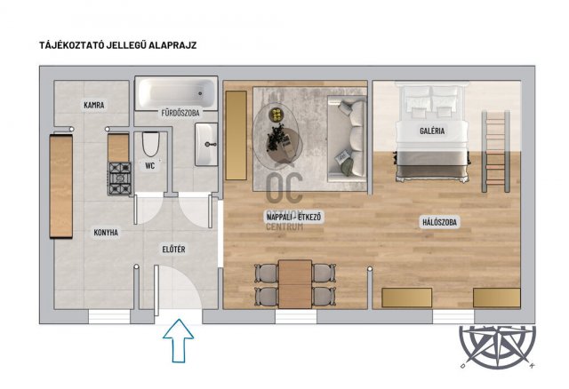 Eladó téglalakás, Budapesten, VII. kerületben 70.9 M Ft