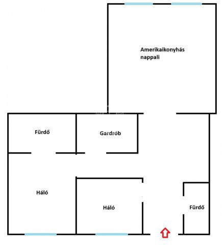 Eladó téglalakás, Budapesten, V. kerületben 225 M Ft, 3 szobás