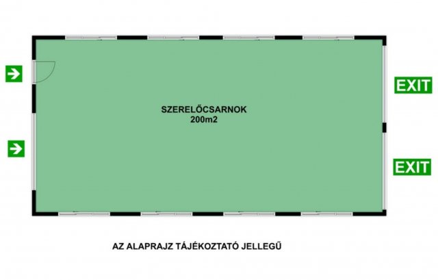 Kiadó ipari ingatlan, Szeghalmon 250 E Ft / hó