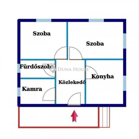 Eladó családi ház, Halásztelken 94.9 M Ft, 2+1 szobás