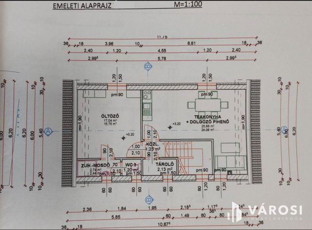 Eladó üzlethelyiség, Debrecenben 79.99 M Ft, 2 szobás