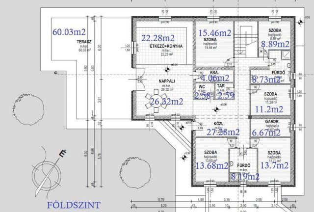 Eladó családi ház, Tordason 89 M Ft, 6 szobás