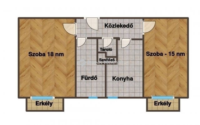 Eladó téglalakás, Budapesten, XI. kerületben 75.6 M Ft, 2 szobás