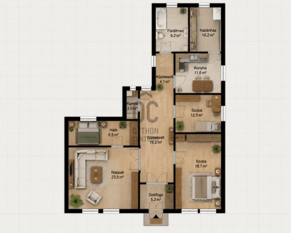 Eladó családi ház, Pencen 67 M Ft, 4 szobás
