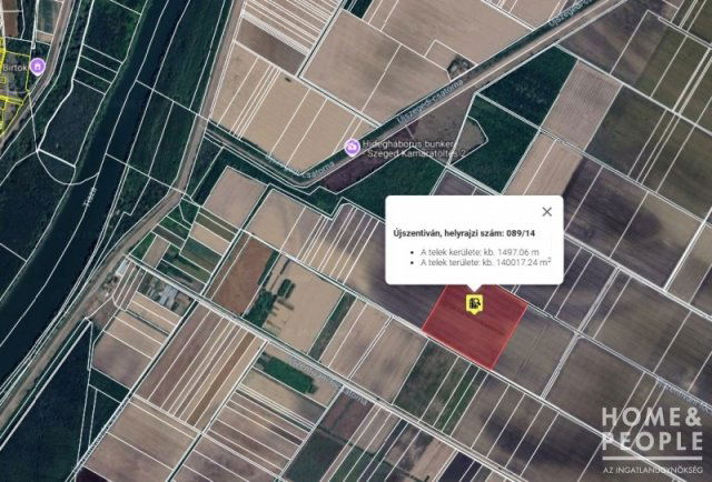 Eladó mezogazdasagi ingatlan, Újszentivánon 47 M Ft