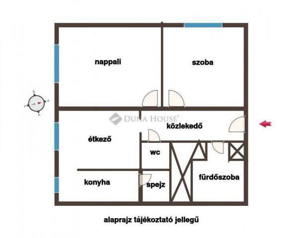 Eladó téglalakás, Nagykőrösön 42 M Ft, 2 szobás