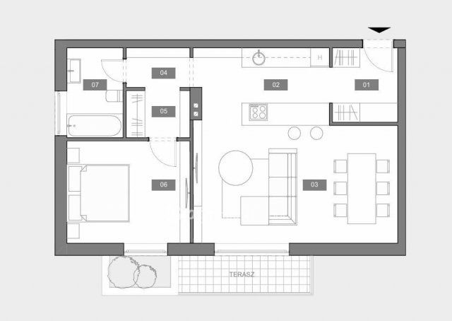 Eladó téglalakás, Budapesten, XIV. kerületben 89 M Ft, 2 szobás