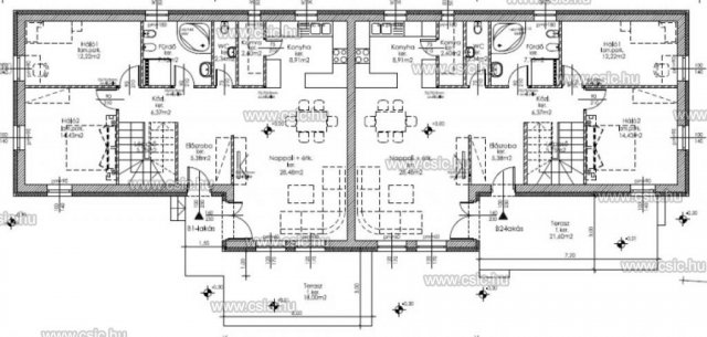 Eladó ikerház, Budakalászon 149.9 M Ft, 5 szobás