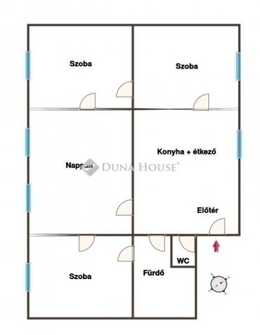 Eladó téglalakás, Budapesten, II. kerületben 184.99 M Ft
