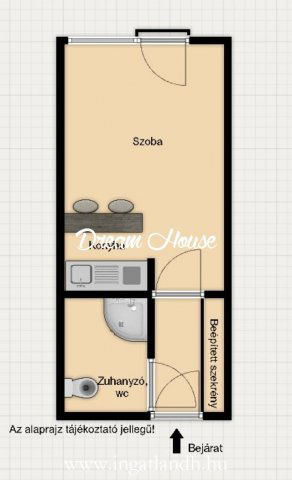 Eladó téglalakás, Nyíregyházán 19.99 M Ft, 1 szobás