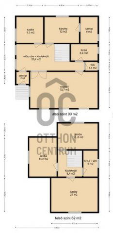 Eladó családi ház, Letenyén 55.9 M Ft, 5 szobás