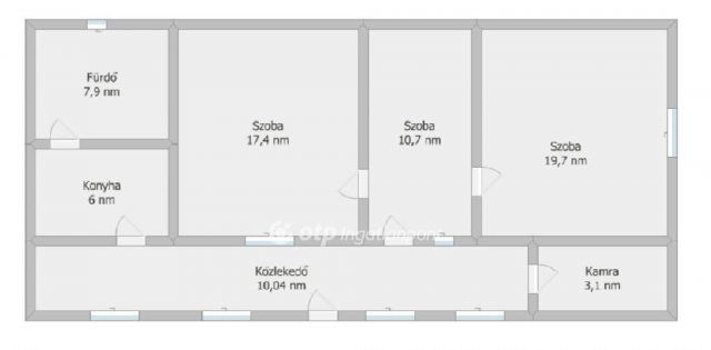 Eladó családi ház, Tolnanémedin 15.9 M Ft, 2+1 szobás