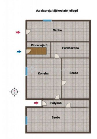 Eladó családi ház, Sándorfalván 15 M Ft, 2+1 szobás
