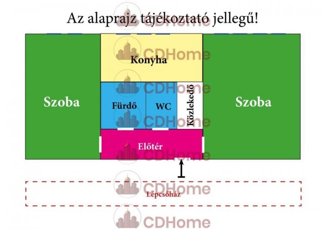 Eladó panellakás, Budapesten, XXI. kerületben 64.9 M Ft, 2 szobás
