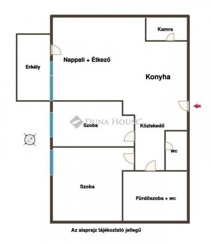 Eladó téglalakás, Budapesten, VI. kerületben 125 M Ft, 3 szobás