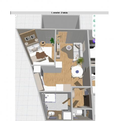 Eladó téglalakás, Nyíregyházán 40.59 M Ft, 1 szobás