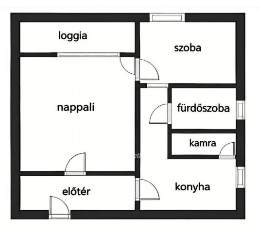Eladó téglalakás, Miskolcon 28.99 M Ft, 1+1 szobás