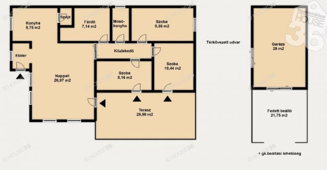 Eladó családi ház, Kecskeméten 119 M Ft, 4 szobás