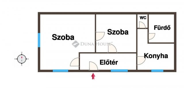 Eladó családi ház, Kiskunfélegyházán 26.5 M Ft, 2 szobás