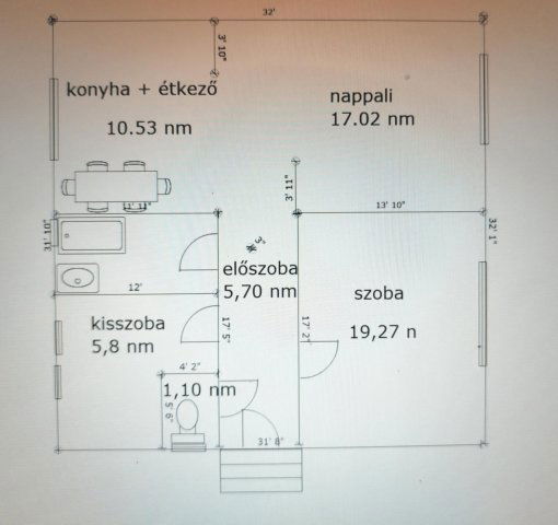 Eladó ikerház, Salgótarjánban 14.5 M Ft, 2+1 szobás