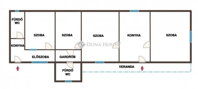 Eladó családi ház, Vecsésen 89.9 M Ft, 4 szobás