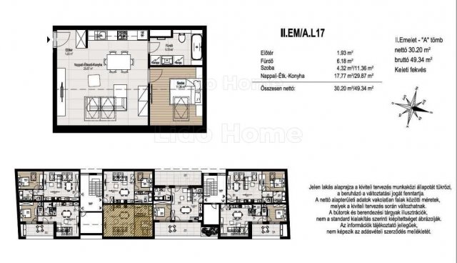 Eladó téglalakás, Mosonmagyaróváron 56.5 M Ft, 2 szobás