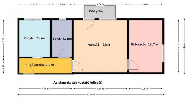 Eladó téglalakás, Salgótarjánban, Játszó utcában 20.99 M Ft