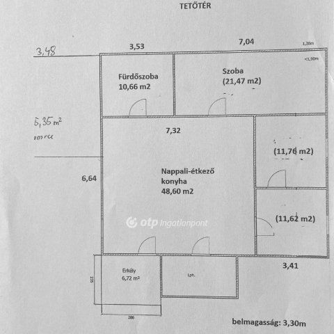 Eladó családi ház, Adonyban 64.9 M Ft, 5+1 szobás