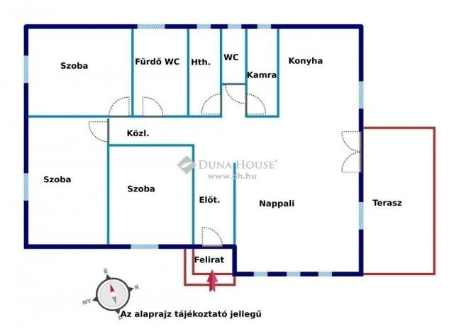 Eladó családi ház, Kiskunlacházán 87.9 M Ft, 4 szobás