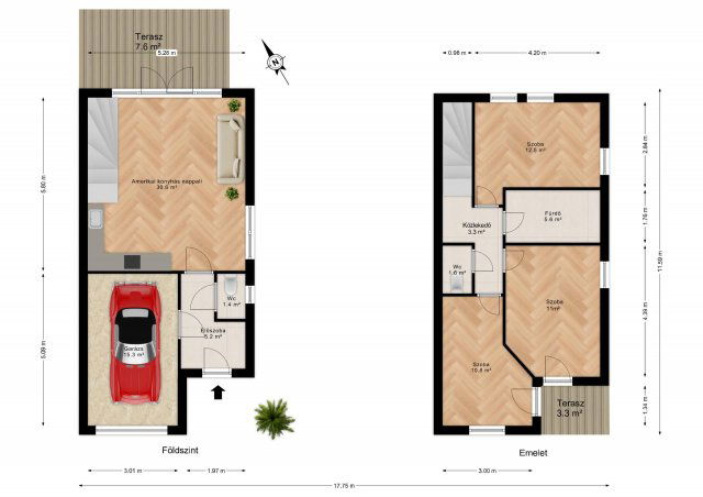 Eladó téglalakás, Gödön 99.9 M Ft, 4 szobás