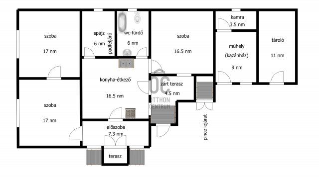 Eladó családi ház, Berkeszen 14.9 M Ft, 3 szobás