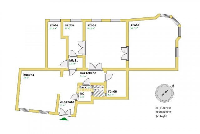 Eladó téglalakás, Budapesten, IX. kerületben 140 M Ft