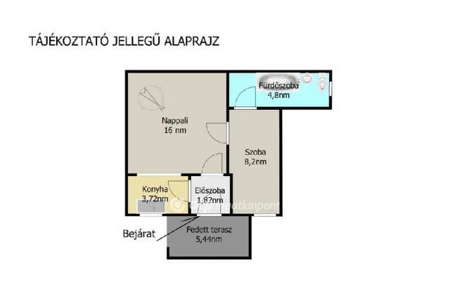 Eladó téglalakás, Budapesten, XIX. kerületben 41.9 M Ft