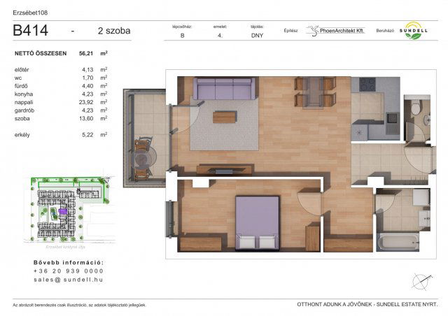 Eladó téglalakás, XIV. kerületben, Erzsébet királyné útján