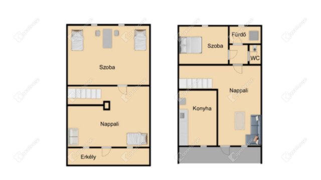 Eladó nyaraló, Mezőcsáton 17.99 M Ft, 3 szobás