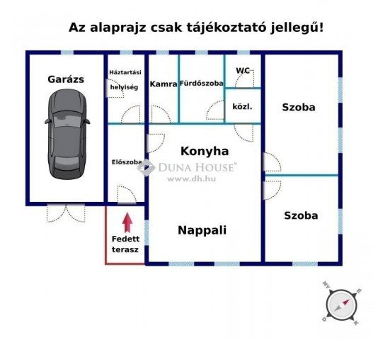 Eladó ikerház, Tápiószecsőn 68.5 M Ft, 3 szobás