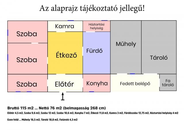 Eladó családi ház, Szabadszálláson 26.49 M Ft, 3 szobás