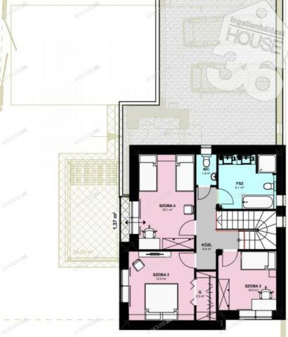 Eladó ikerház, Kecskeméten 118.5 M Ft, 4 szobás