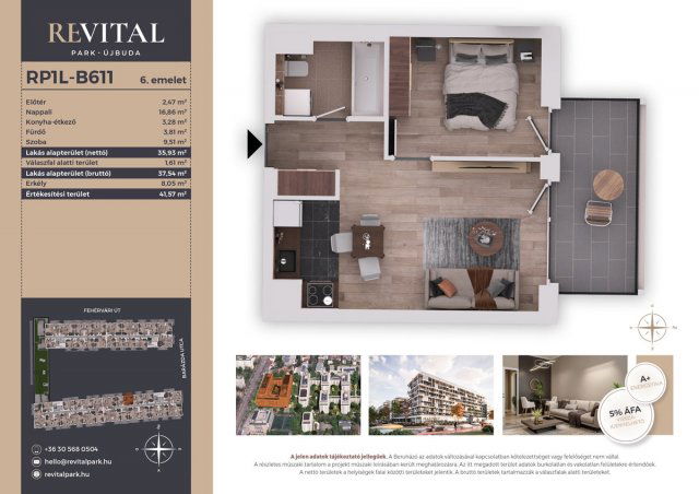 Eladó téglalakás, Budapesten, XI. kerületben, Fehérvári úton