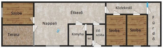 Eladó téglalakás, Pécsett 83.99 M Ft, 4 szobás