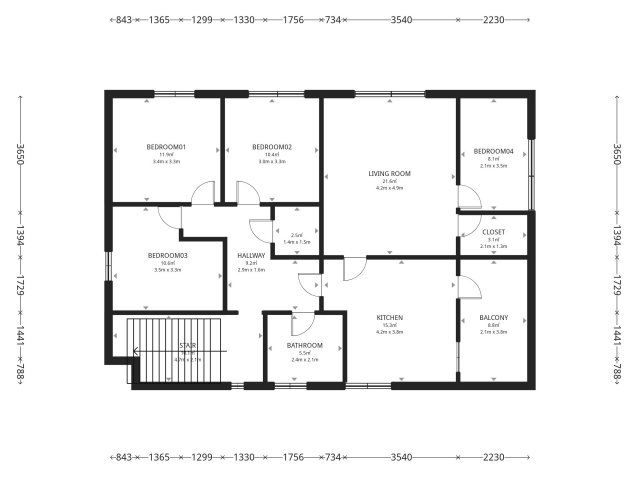 Eladó téglalakás, Budapesten, XXI. kerületben 84.9 M Ft