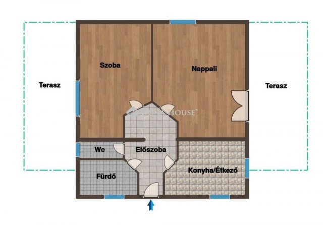 Eladó családi ház, Gárdonyban 85 M Ft, 2 szobás