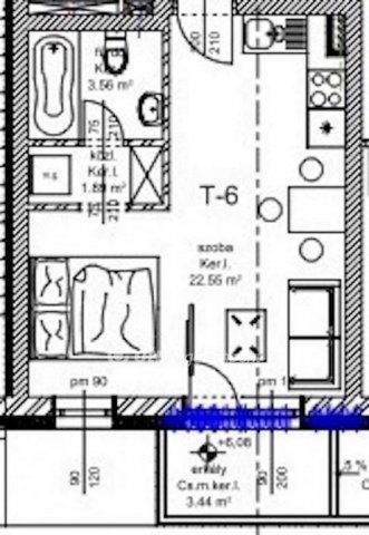 Eladó téglalakás, Hegyeshalomban 29.5 M Ft, 1 szobás