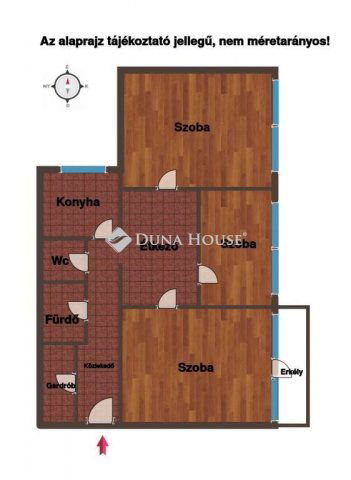 Eladó panellakás, Budapesten, IV. kerületben 82.9 M Ft, 3 szobás